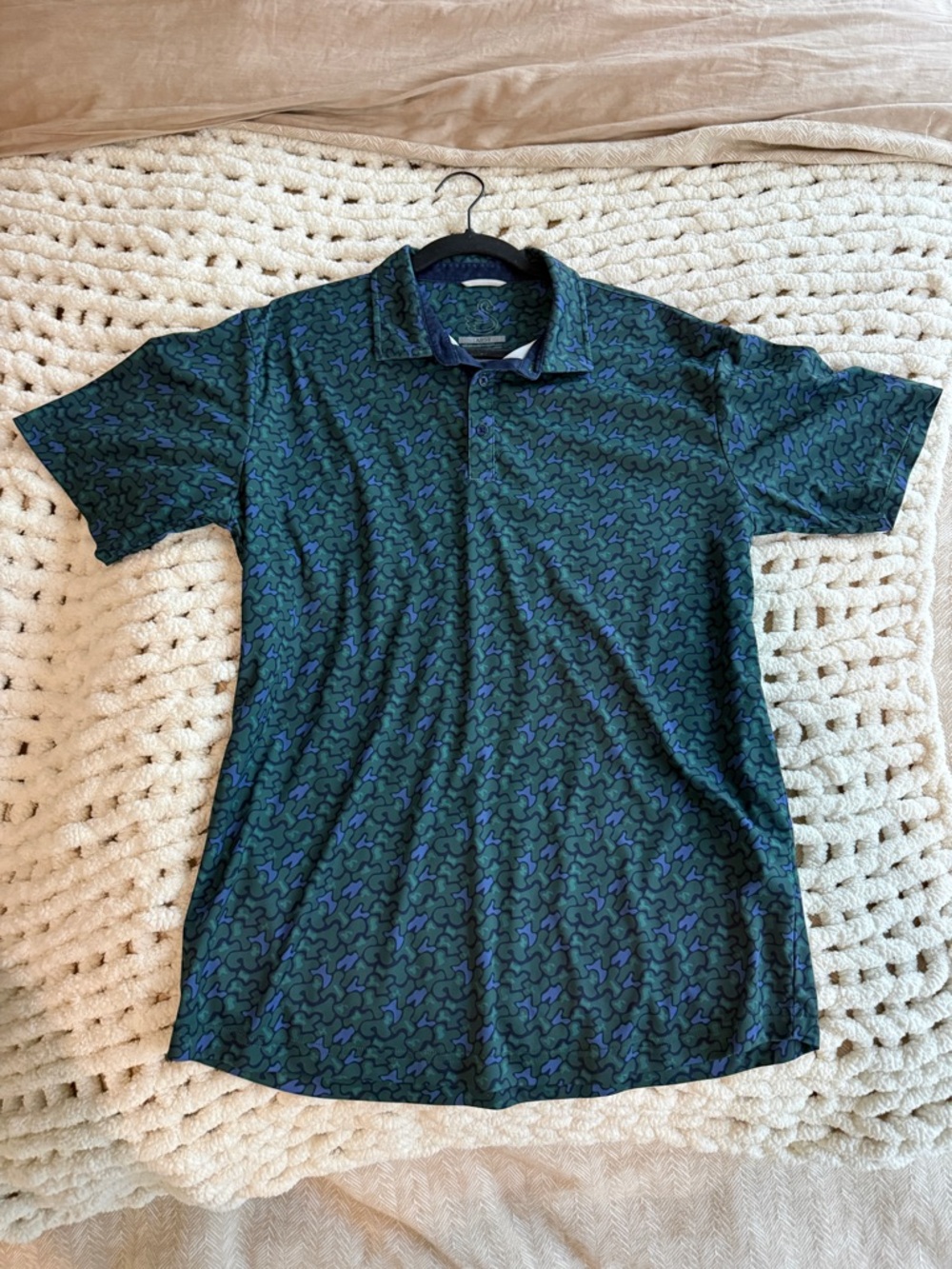 Swannies Peri Golf Polo